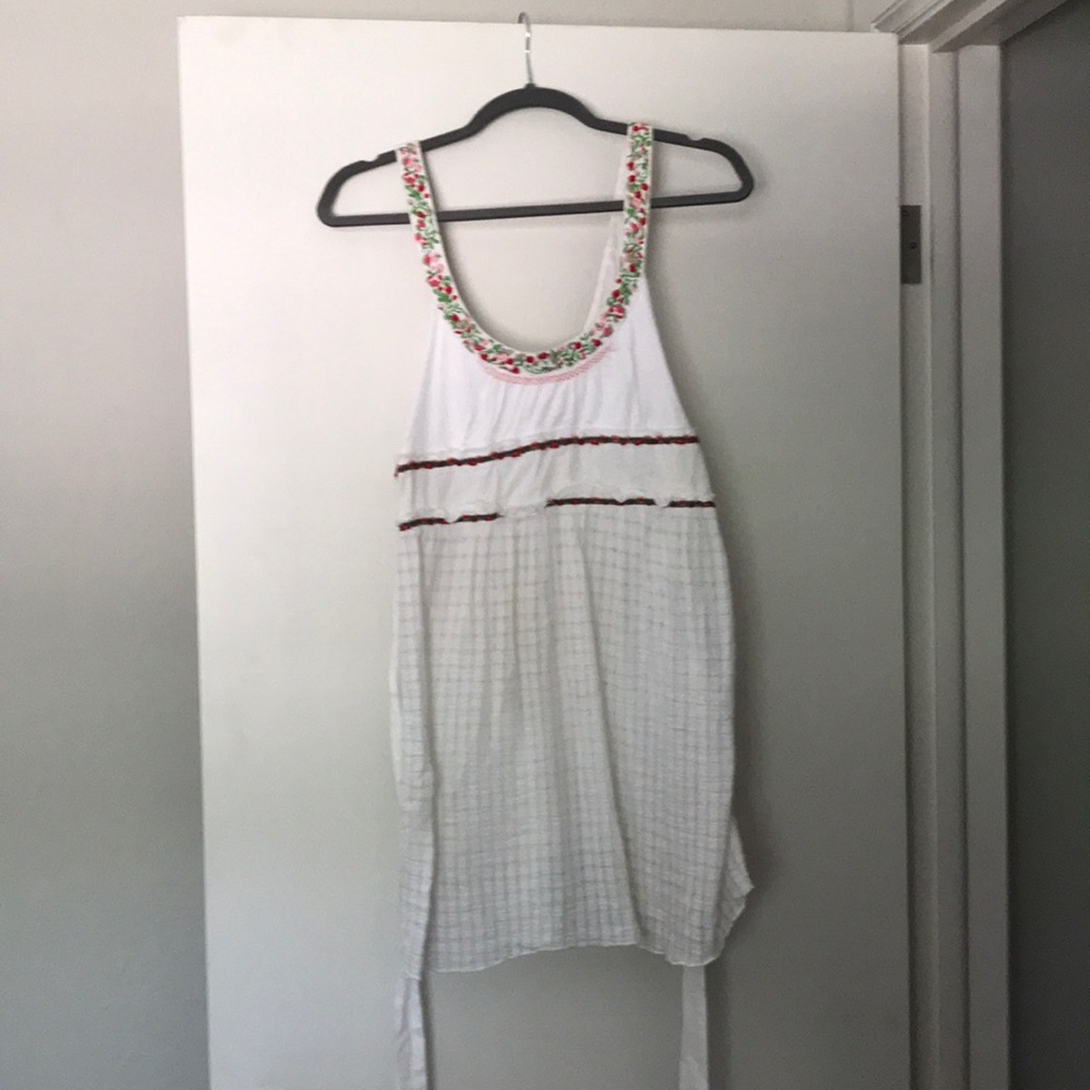 Free People embroidered tunic